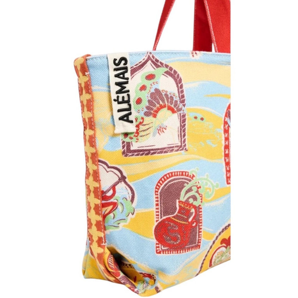 Alemais Emilio Beach Tote - multi. O/S. NWT. - Picture 3 of 7